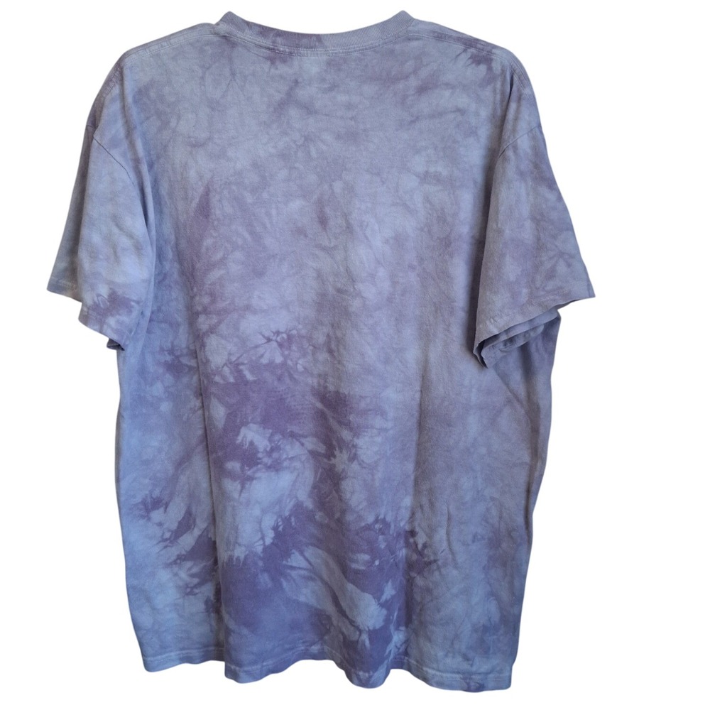 The Mountain 2009 Unicorn W/ Castle Lilac Tie Dye SS Tee Large Whimsygoth EUC - Picture 2 of 10